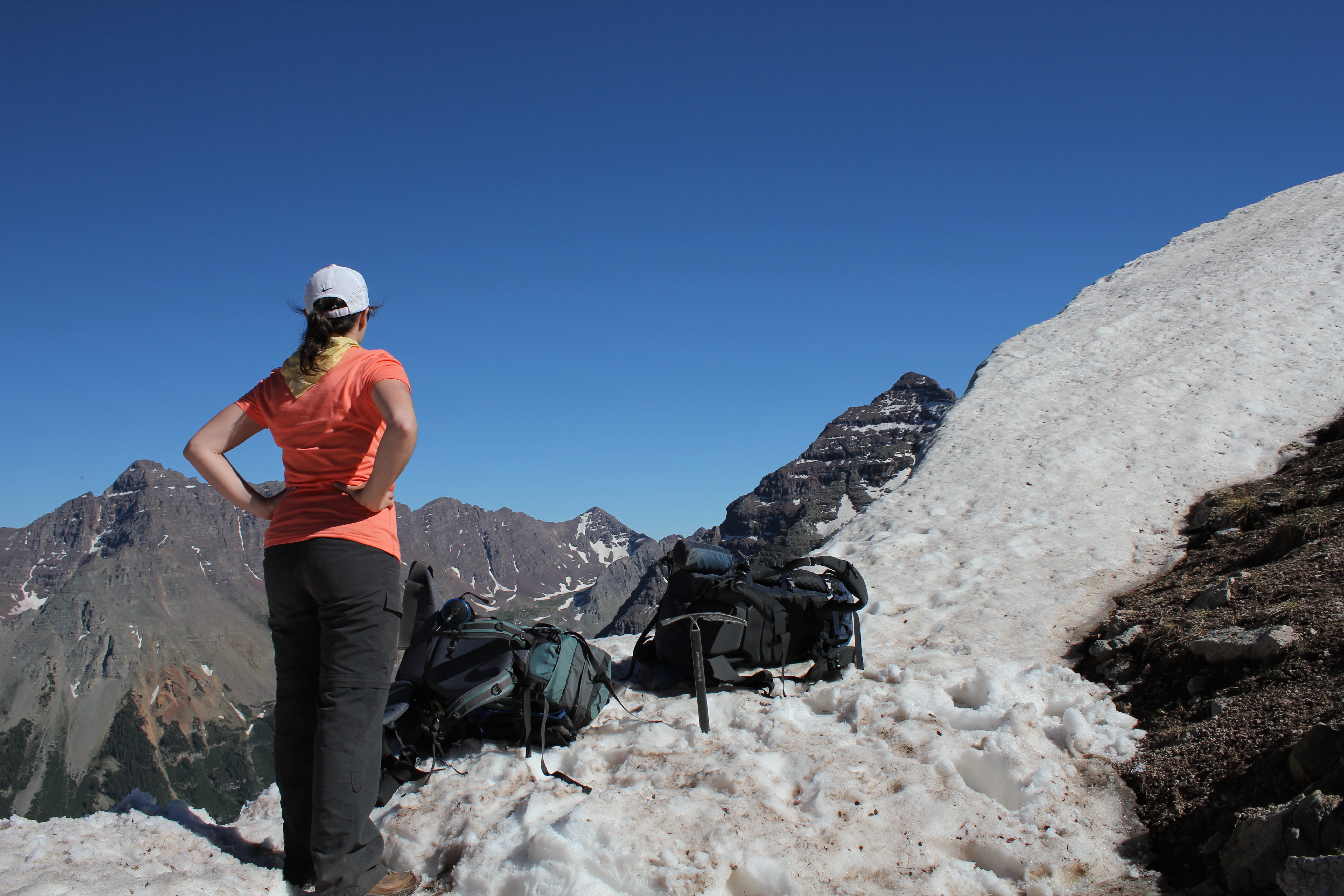 Maroon bells backpacking, maroon bells bucksin pass