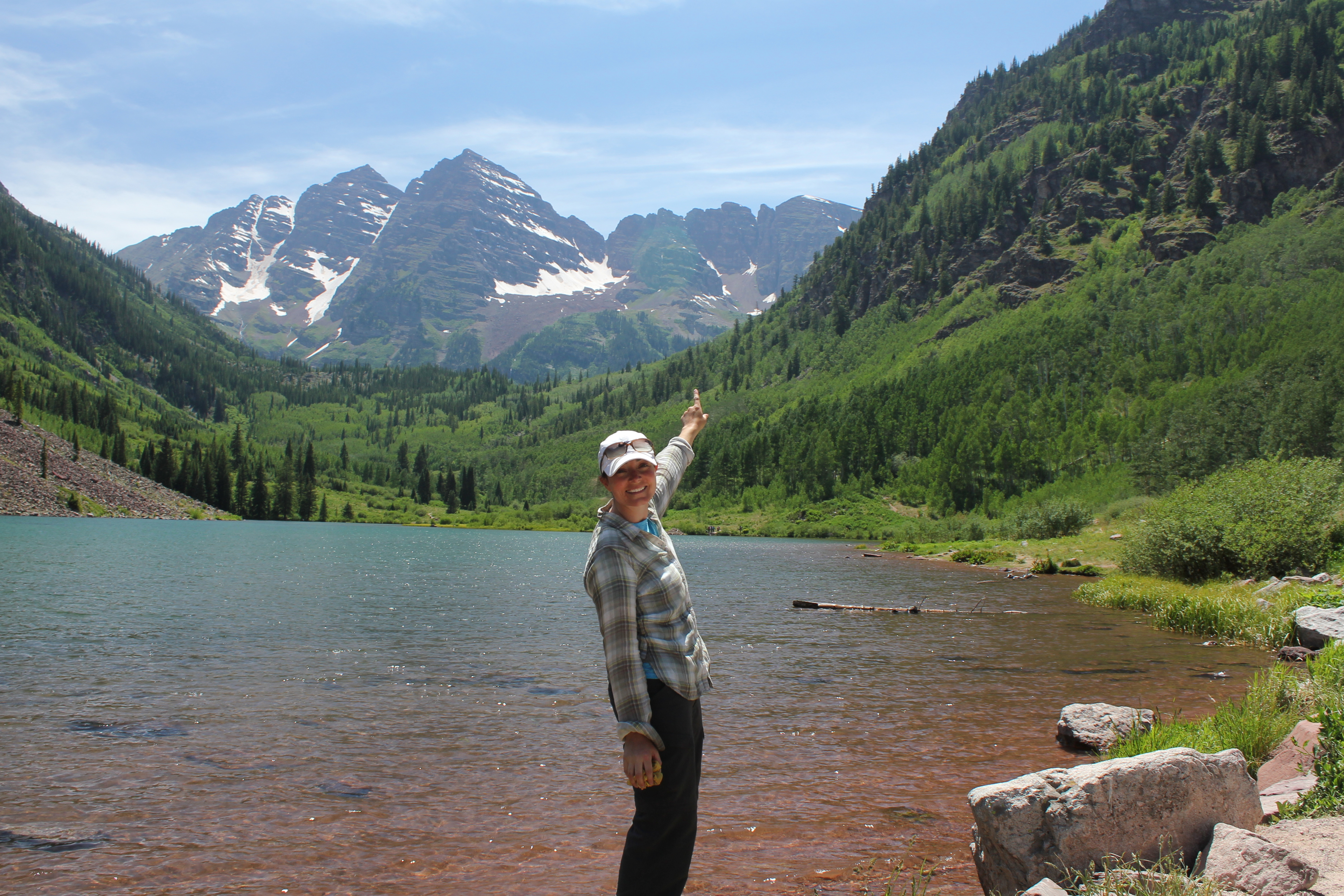 Maroon Bells backpacking, Maroon Bells trailhead
