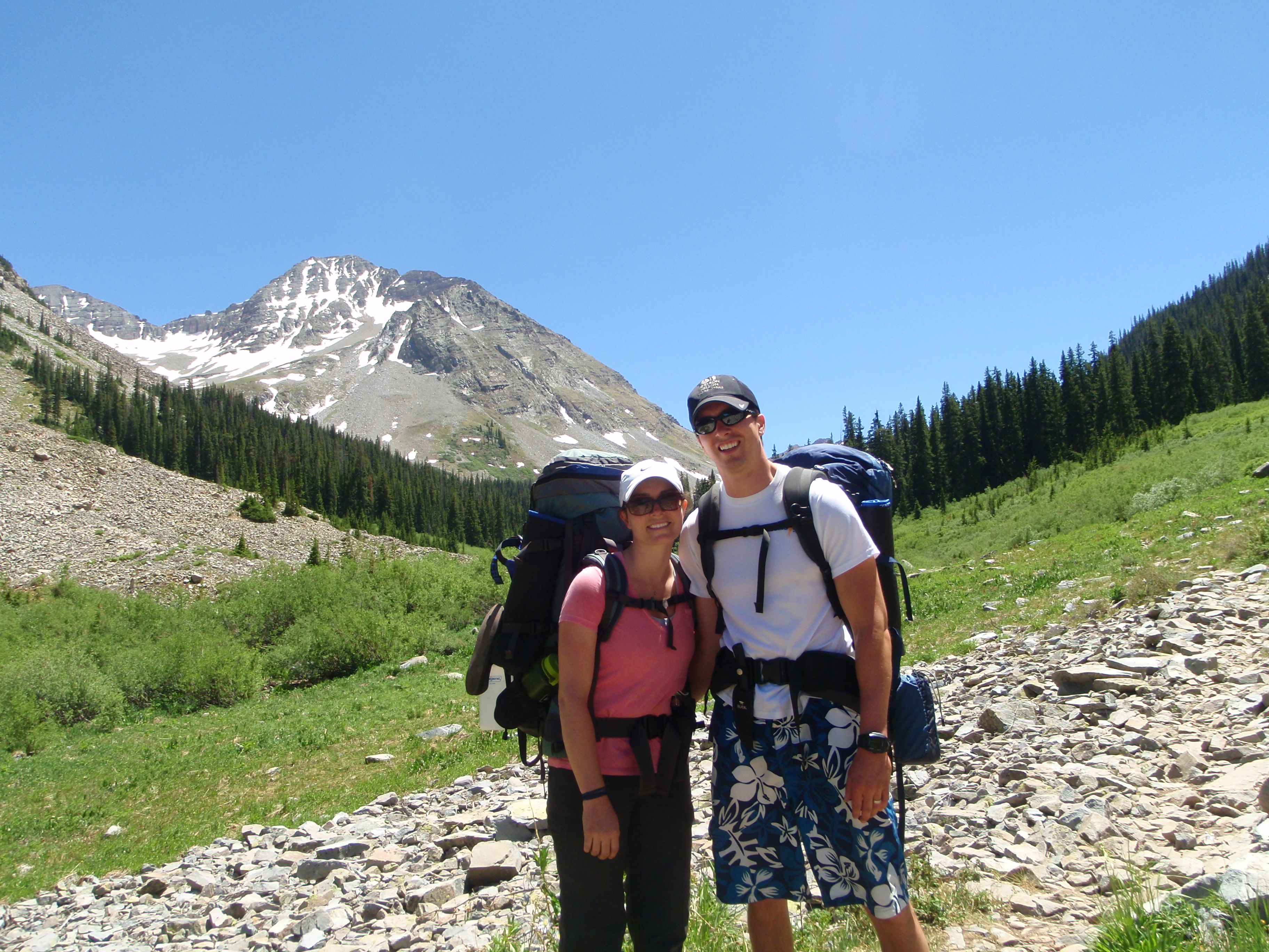 Conundrum Hotsprings trail, Conundrum Hotsprings backpacking, bad hiking shorts