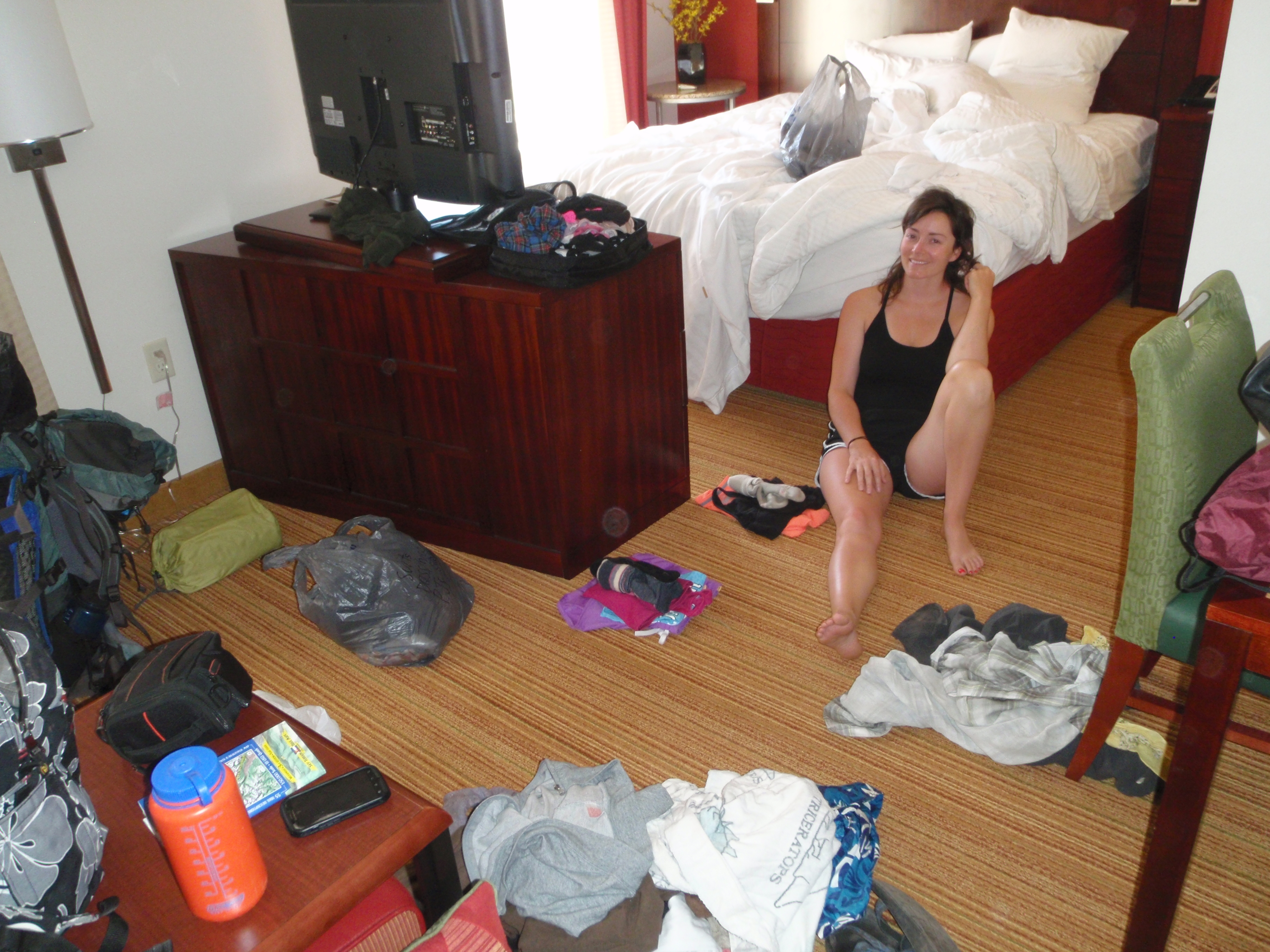 glenwood springs residence inn, backpacking mess