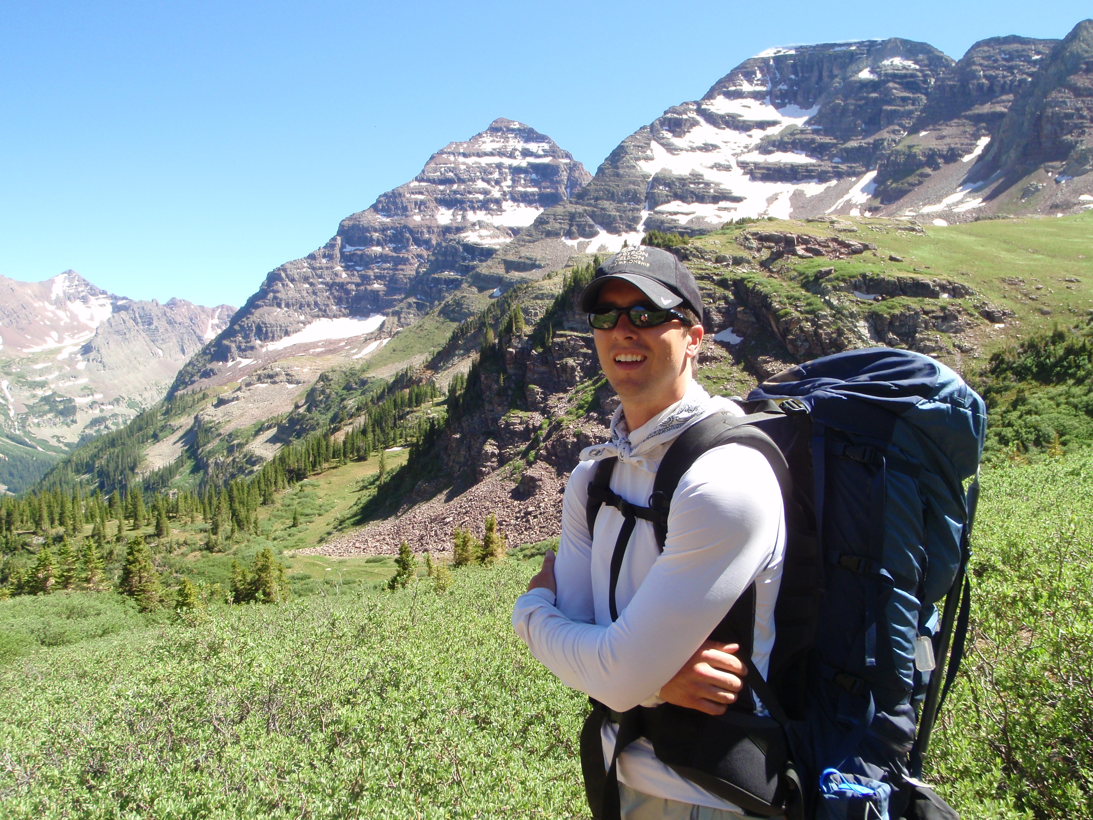 Maroon bells backpacking, maroon bells bucksin pass