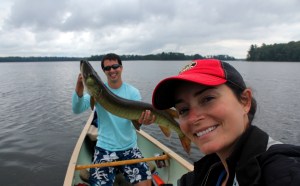 muskie, Turtle Flambeau Flowage, camping, canoeing, fishing, northern Wisconsin