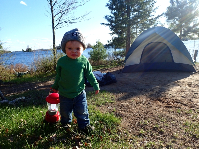 Flambeau Flowage, camping with a toddler, canoeing with a toddler, northern wisconsin, spring