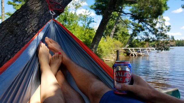 eno, eno outfitters, eno double, dales pale ale, oskar blues, flambeau flowage, turtle flambeau flowage, flambeau flowage camping, northern wisconsin, northwoods